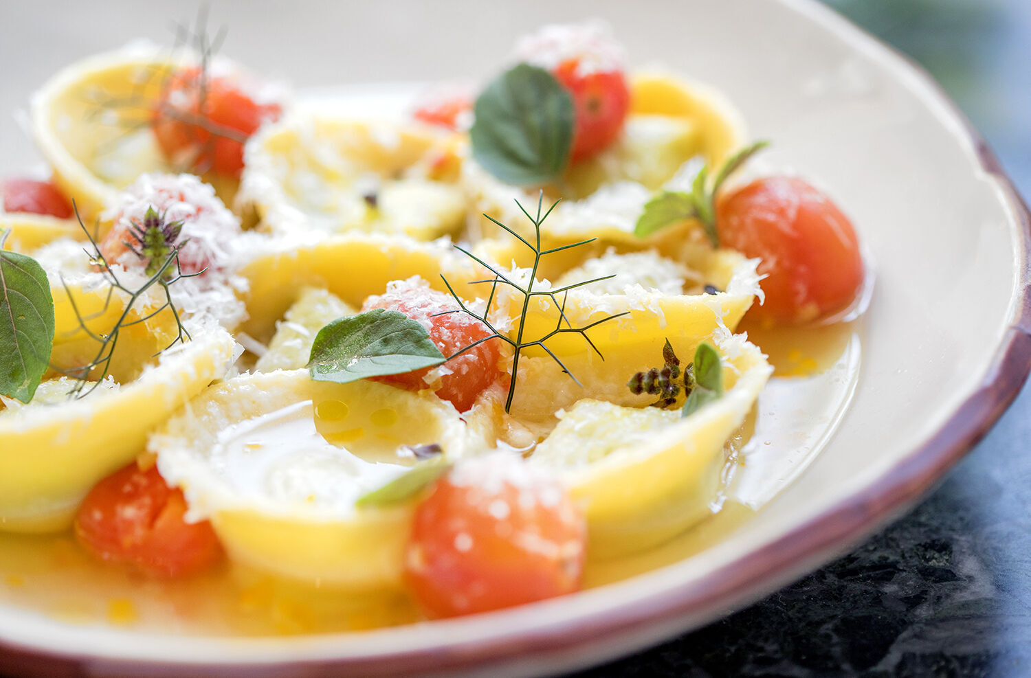 Cheese tortellini